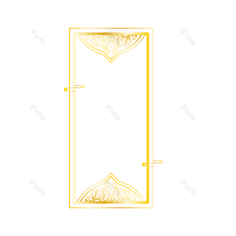 边框图片,欧式元素,花纹PNG,渐变免抠素材